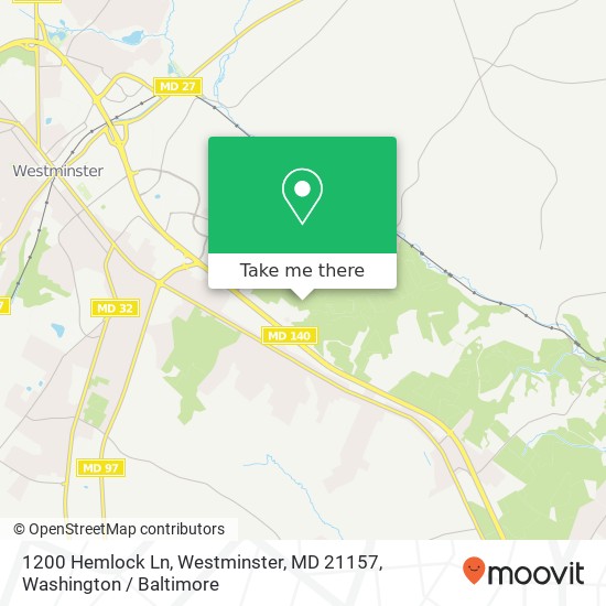 1200 Hemlock Ln, Westminster, MD 21157 map