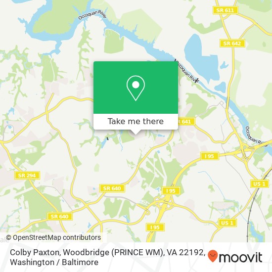 Colby Paxton, Woodbridge (PRINCE WM), VA 22192 map