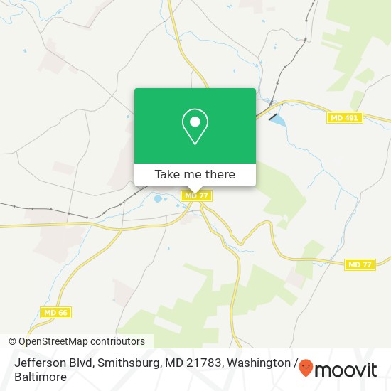 Jefferson Blvd, Smithsburg, MD 21783 map