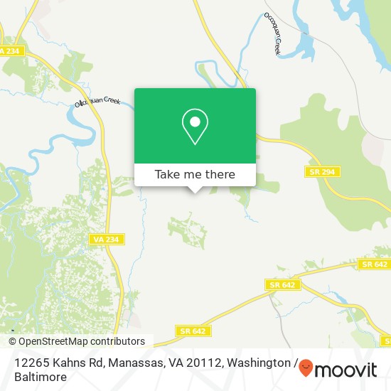 12265 Kahns Rd, Manassas, VA 20112 map