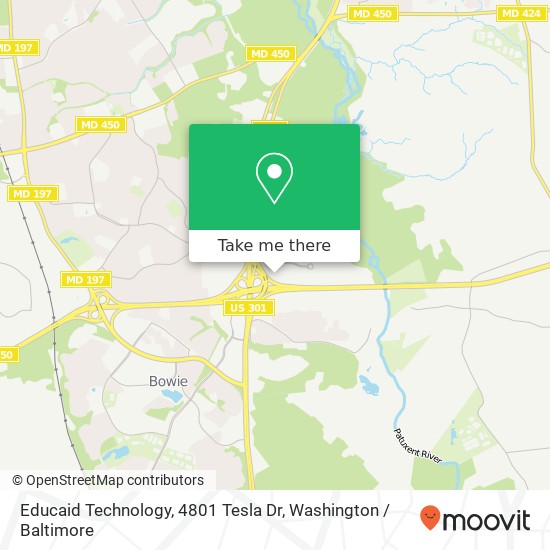 Educaid Technology, 4801 Tesla Dr map
