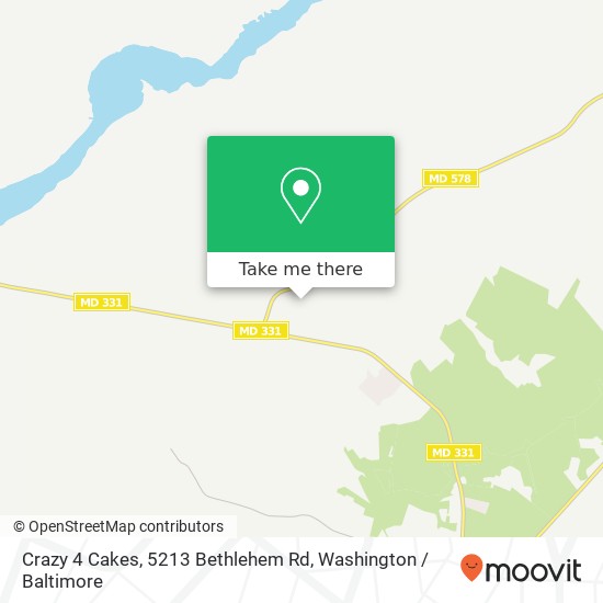 Mapa de Crazy 4 Cakes, 5213 Bethlehem Rd