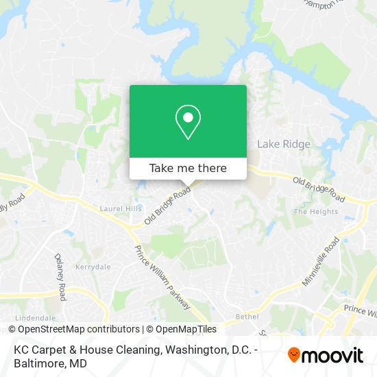 KC Carpet & House Cleaning map