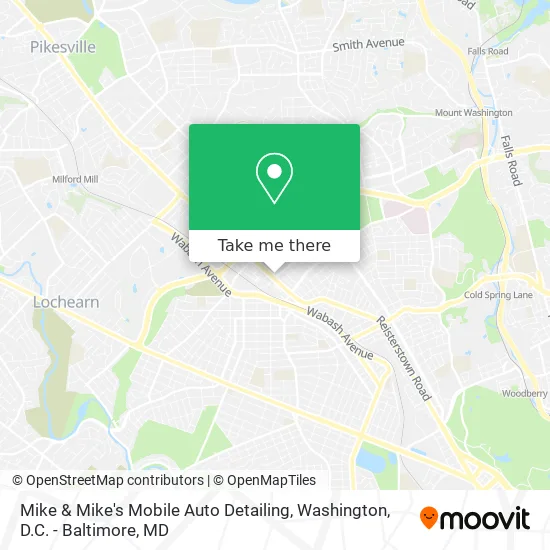 Mapa de Mike & Mike's Mobile Auto Detailing