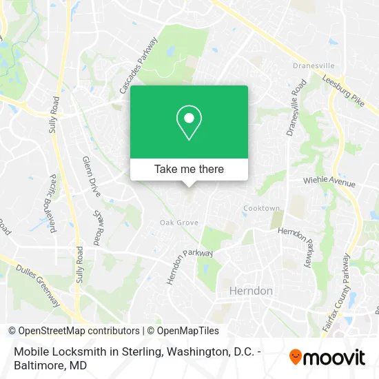 Mapa de Mobile Locksmith in Sterling