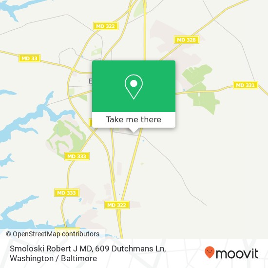 Mapa de Smoloski Robert J MD, 609 Dutchmans Ln