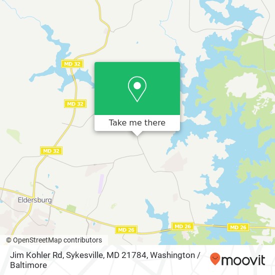 Jim Kohler Rd, Sykesville, MD 21784 map