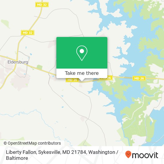 Liberty Fallon, Sykesville, MD 21784 map