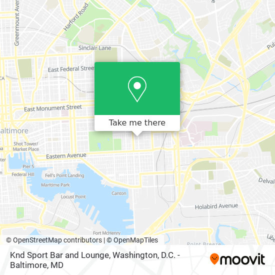 Knd Sport Bar and Lounge map