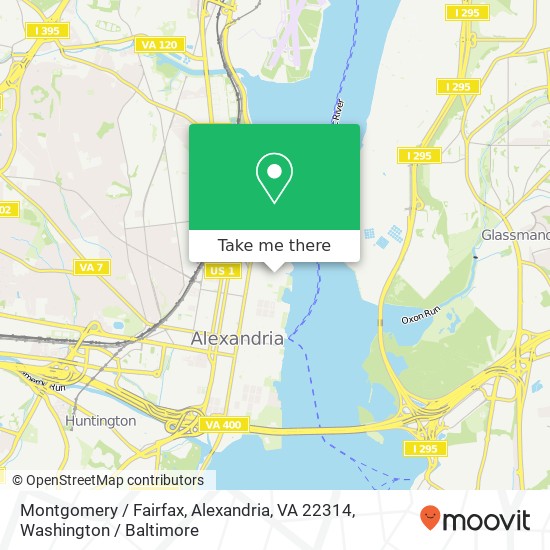 Montgomery / Fairfax, Alexandria, VA 22314 map
