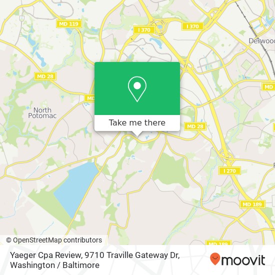 Yaeger Cpa Review, 9710 Traville Gateway Dr map