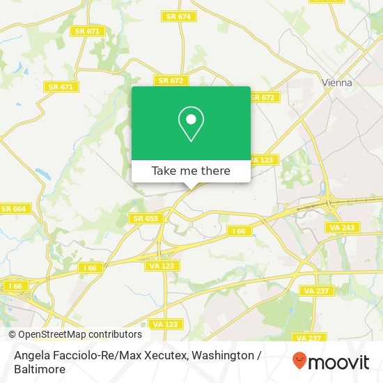 Angela Facciolo-Re/Max Xecutex map