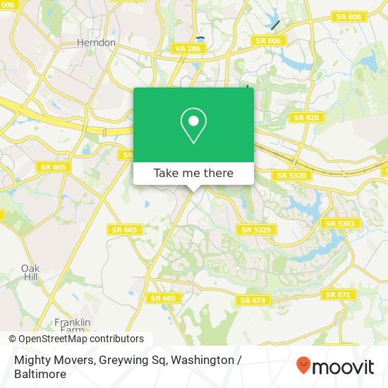 Mapa de Mighty Movers, Greywing Sq