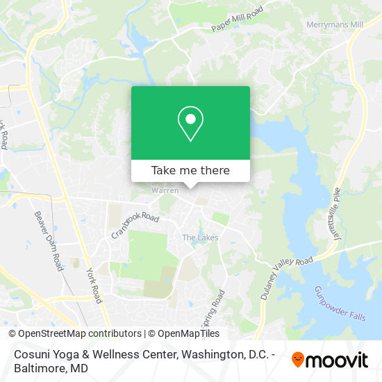 Cosuni Yoga & Wellness Center map