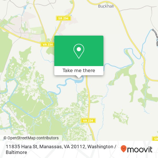 11835 Hara St, Manassas, VA 20112 map