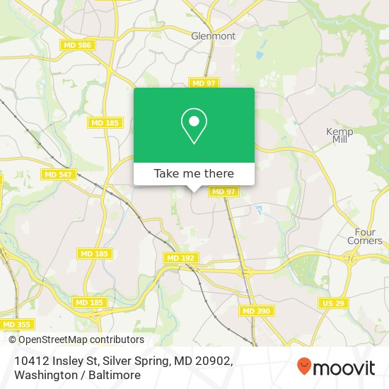 10412 Insley St, Silver Spring, MD 20902 map