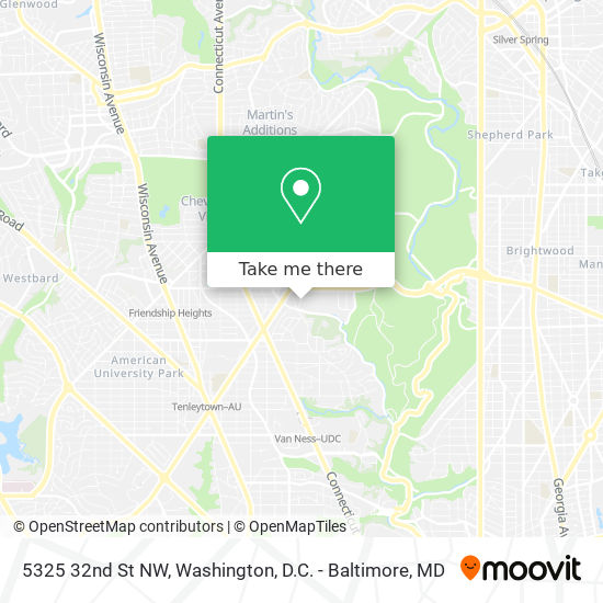 5325 32nd St NW map
