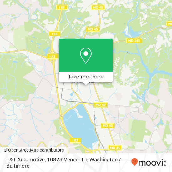 T&T Automotive, 10823 Veneer Ln map