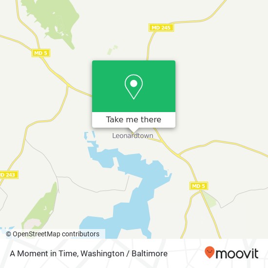 A Moment in Time map
