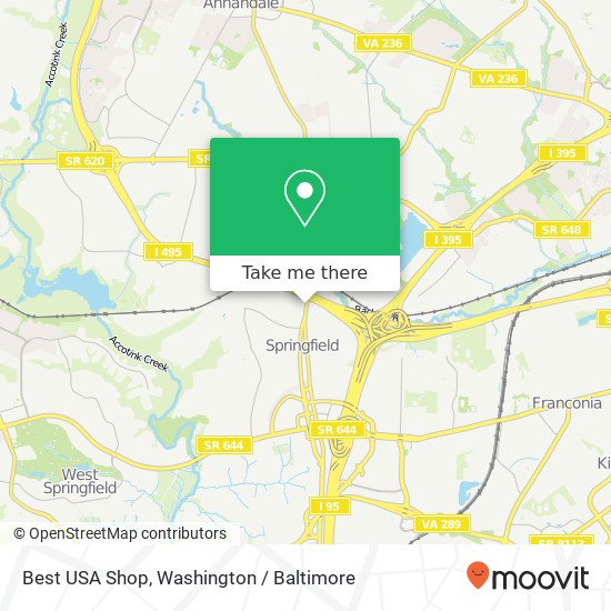 Best USA Shop map