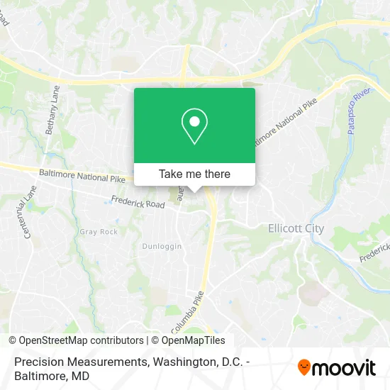 Precision Measurements map