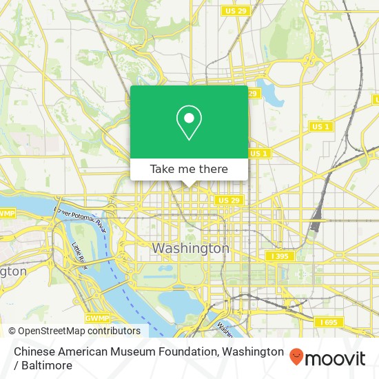 Mapa de Chinese American Museum Foundation