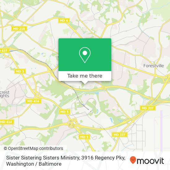 Mapa de Sister Sistering Sisters Ministry, 3916 Regency Pky