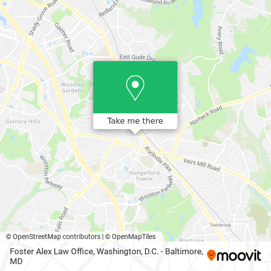 Foster Alex Law Office map