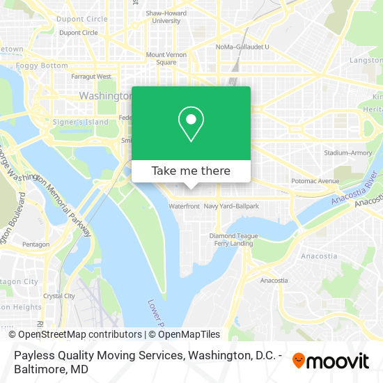 Mapa de Payless Quality Moving Services