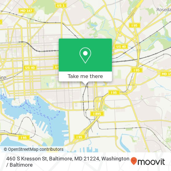 460 S Kresson St, Baltimore, MD 21224 map