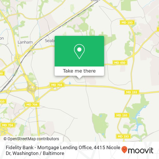 Fidelity Bank - Mortgage Lending Office, 4415 Nicole Dr map