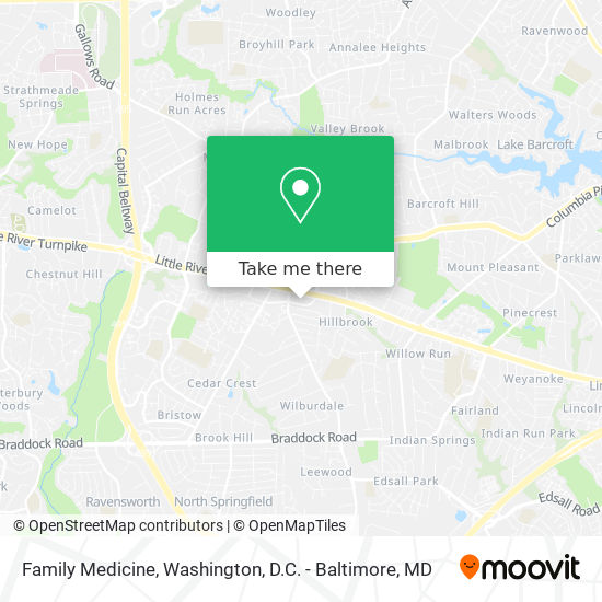 Family Medicine map