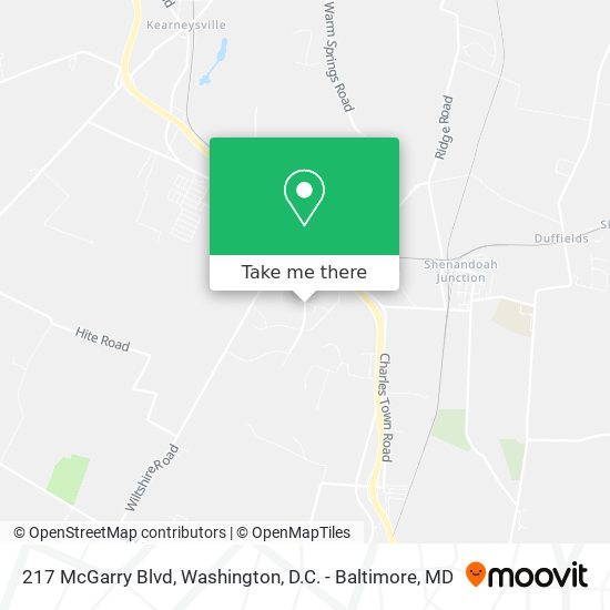 217 McGarry Blvd map