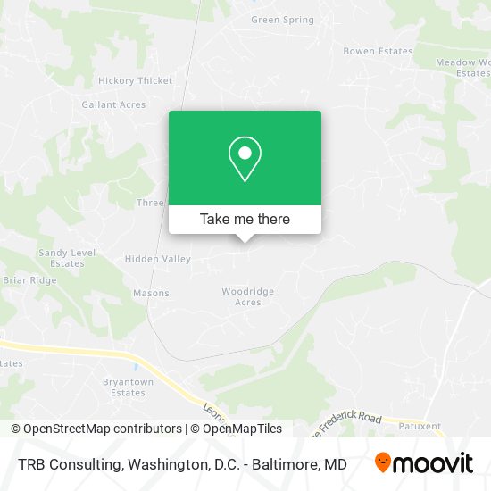 TRB Consulting, 5460 Ingersoll Pl map