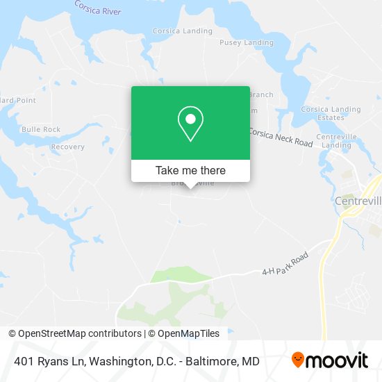 401 Ryans Ln, Centreville, MD 21617 map