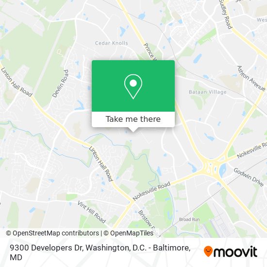 Mapa de 9300 Developers Dr