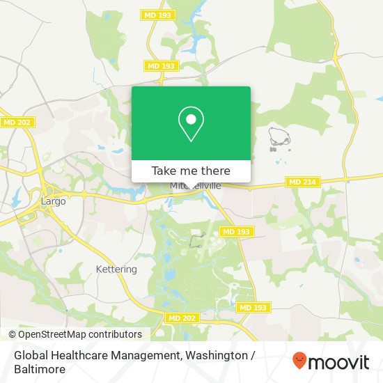 Mapa de Global Healthcare Management