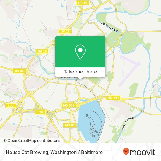 Mapa de House Cat Brewing