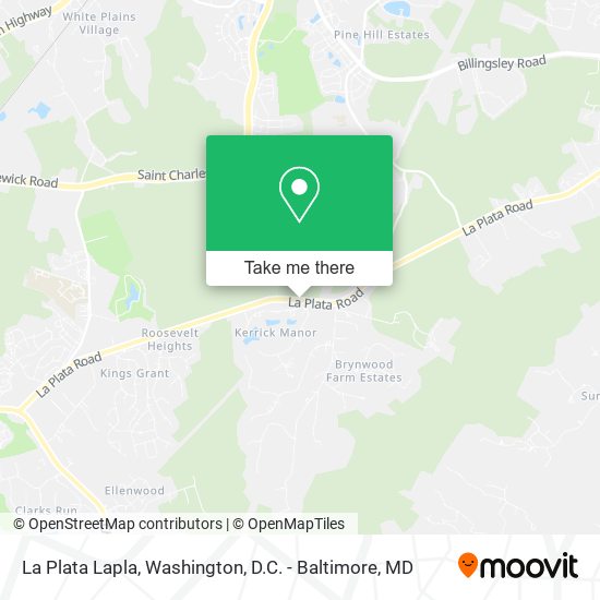 La Plata Lapla, La Plata, MD 20646 map