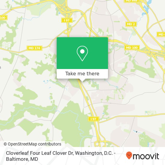 Cloverleaf Four Leaf Clover Dr, Millersville, MD 21108 map