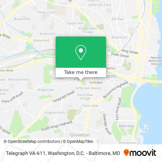 Mapa de Telegraph VA-611