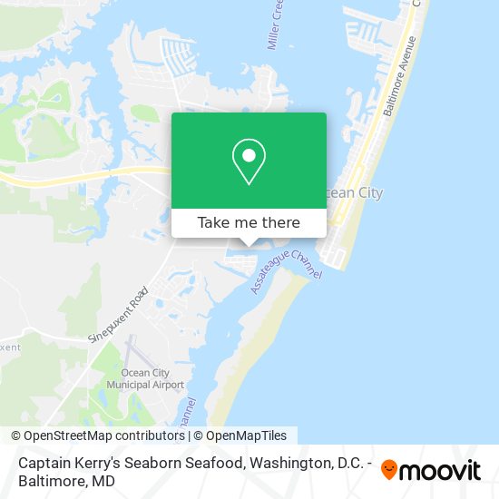 Mapa de Captain Kerry's Seaborn Seafood