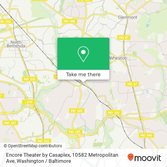 Encore Theater by Casaplex, 10582 Metropolitan Ave map