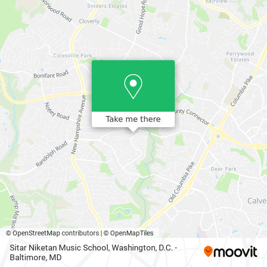 Sitar Niketan Music School map