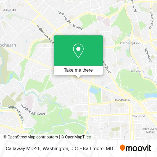 Callaway MD-26 map