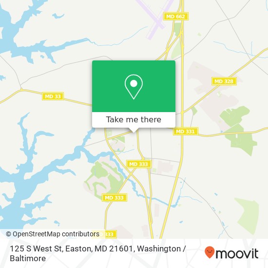 125 S West St, Easton, MD 21601 map