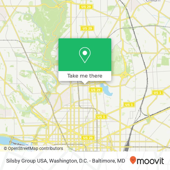 Silsby Group USA map