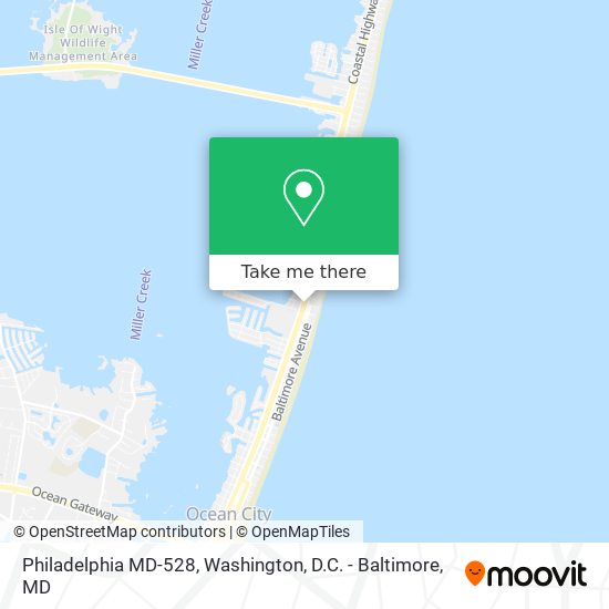 Philadelphia MD-528 map