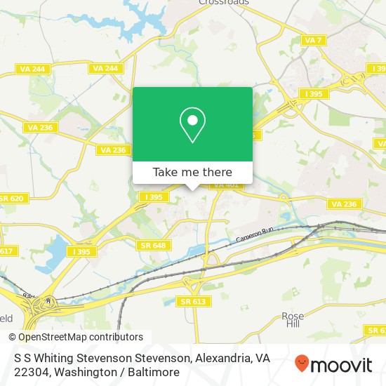 S S Whiting Stevenson Stevenson, Alexandria, VA 22304 map