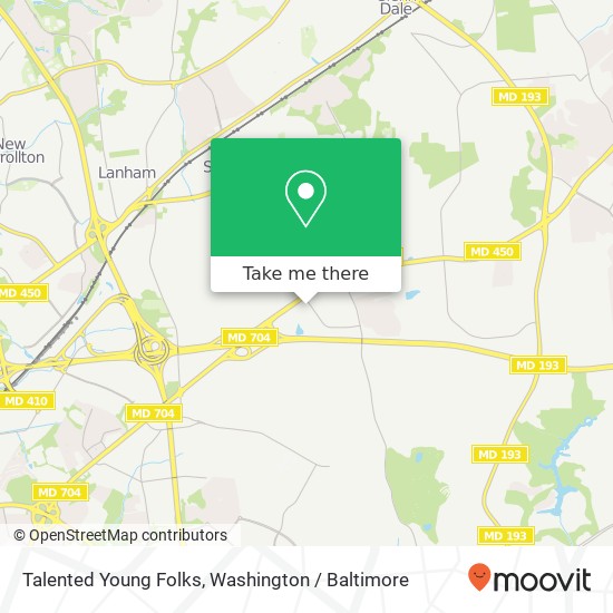 Talented Young Folks map